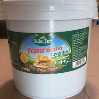 Bơ đậu phộng mịn xô 5kg;