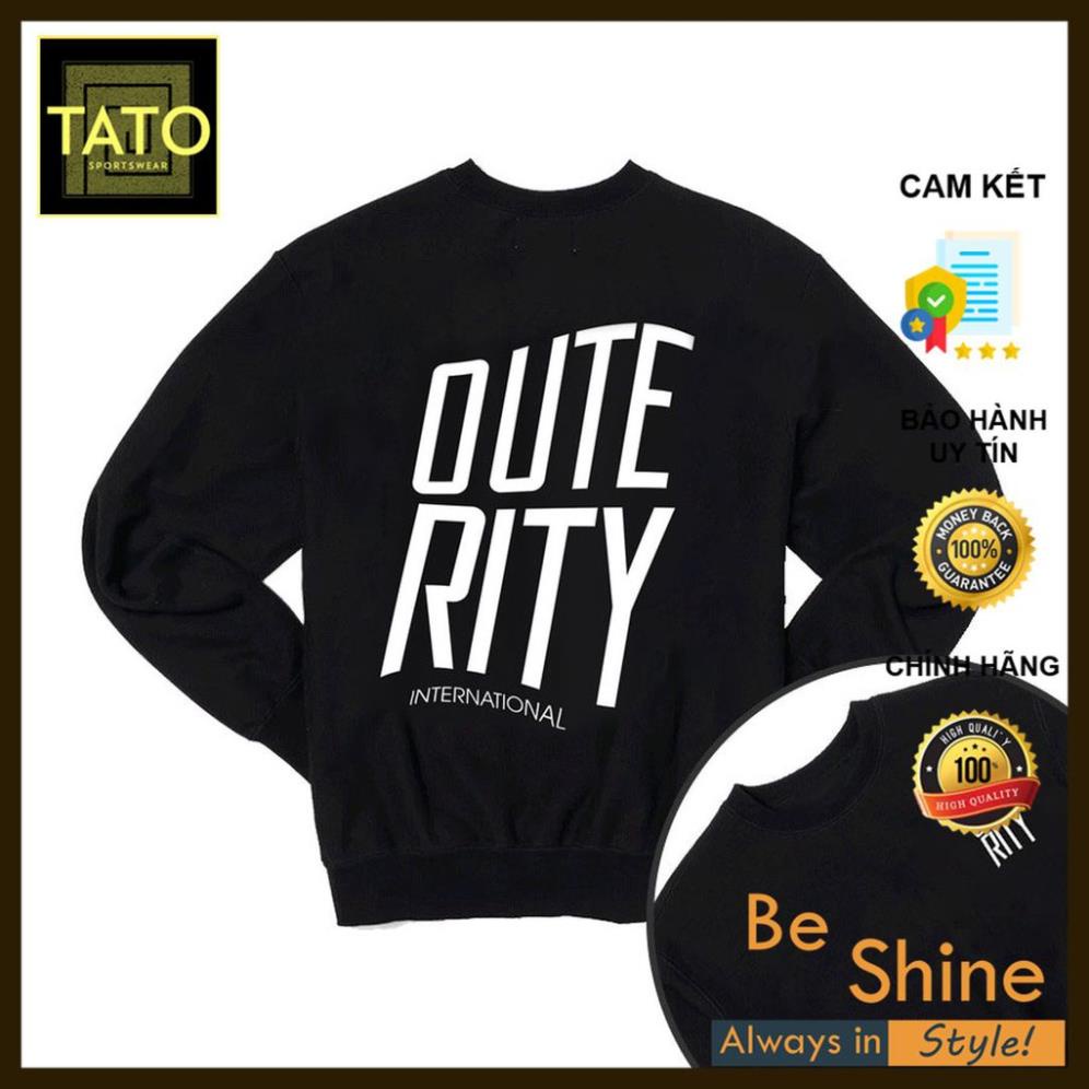 Áo Sweater Outerity Big Logo - Áo Nỉ Dài Tay Unisex Form Rộng Thời Trang Nam Nữ - Tato Unisex Clothi