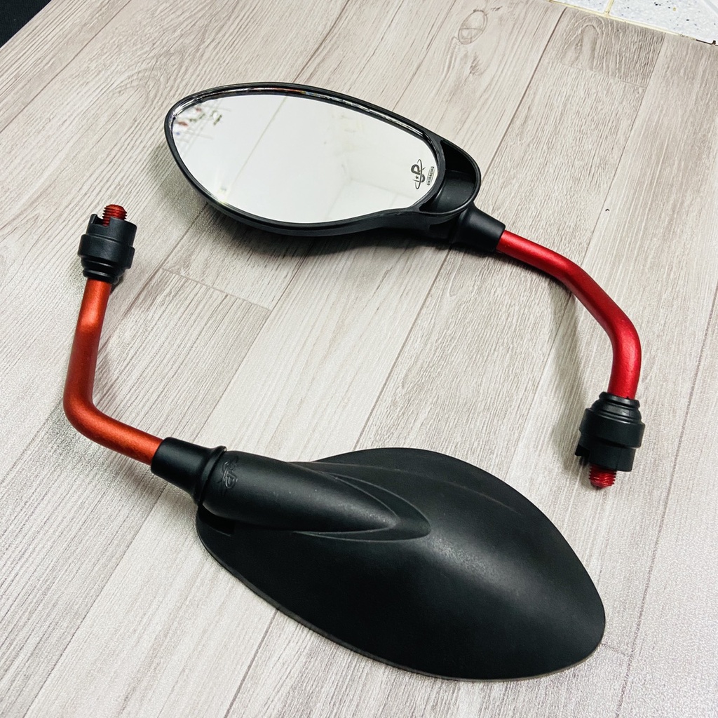 Gương chiếu hậu Yaz chân nhôm 10 ly răng thuận - 1 cặp trái phải