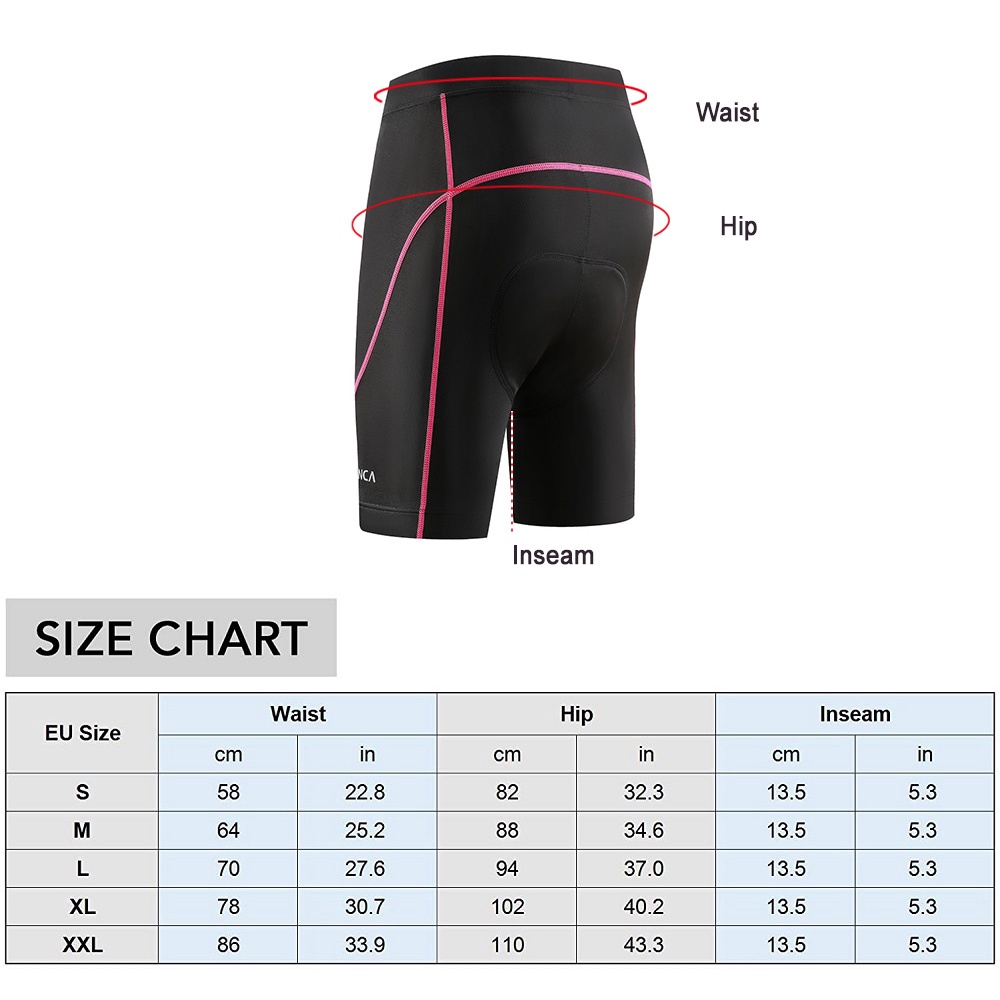 Quần short đi xe đạp chất lượng cao cho nữ