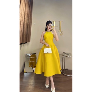 đầm tapata cổ yếm xinh lung linh ld 22