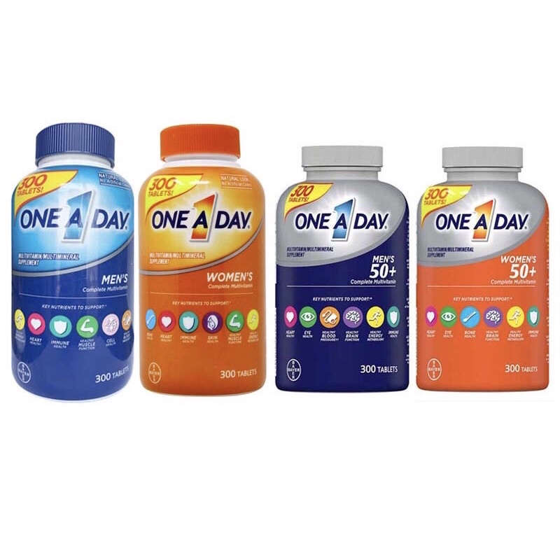 [🇺🇸 Bill Mỹ] Vitamin tổng hợp cho Nam & Nữ của Mỹ - One A Day Men's & One A Day Women's