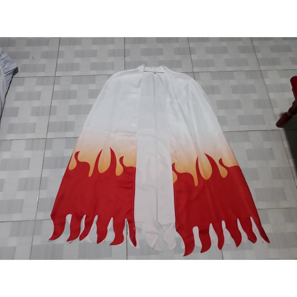 Lẻ áo choàng haori hóa trang cosplay Tanjiro Zenitsu Giyuu Shinobu Kimetsu no Yaiba