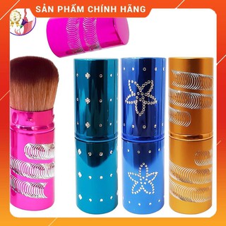 Cọ Đánh Má Hồng Và Tán Phấn Phủ Powder Brush Dạng Vặn ( GIAO MÀU NGẪU NHIÊN )