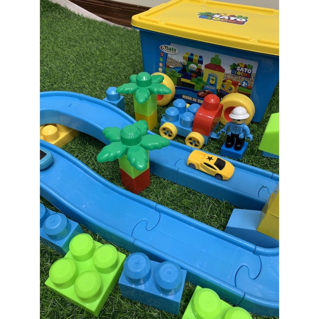 Bộ Xếp Hình Sato Đường Đua Siêu Hạng