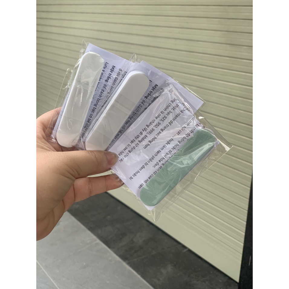Combo 50 và 100 chiếc dũa trang sức 2 mặt trắng và xanh