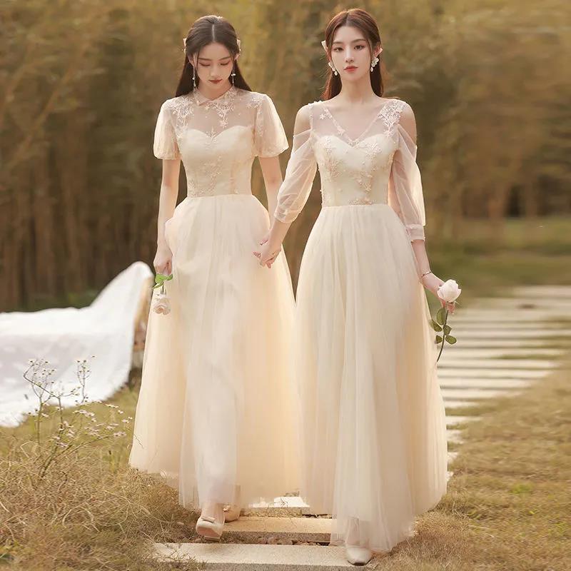 Đầm Phù Dâu Thiết Kế Mới Thời Trang Mùa Hè 2022 Dành Cho Nữ