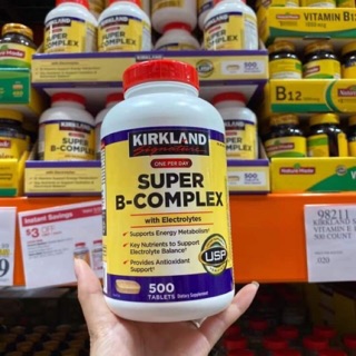 Vitamin B Complex 500 viên của Mỹ