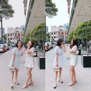 Váy trắng thô đục lỗ #hanquoc
