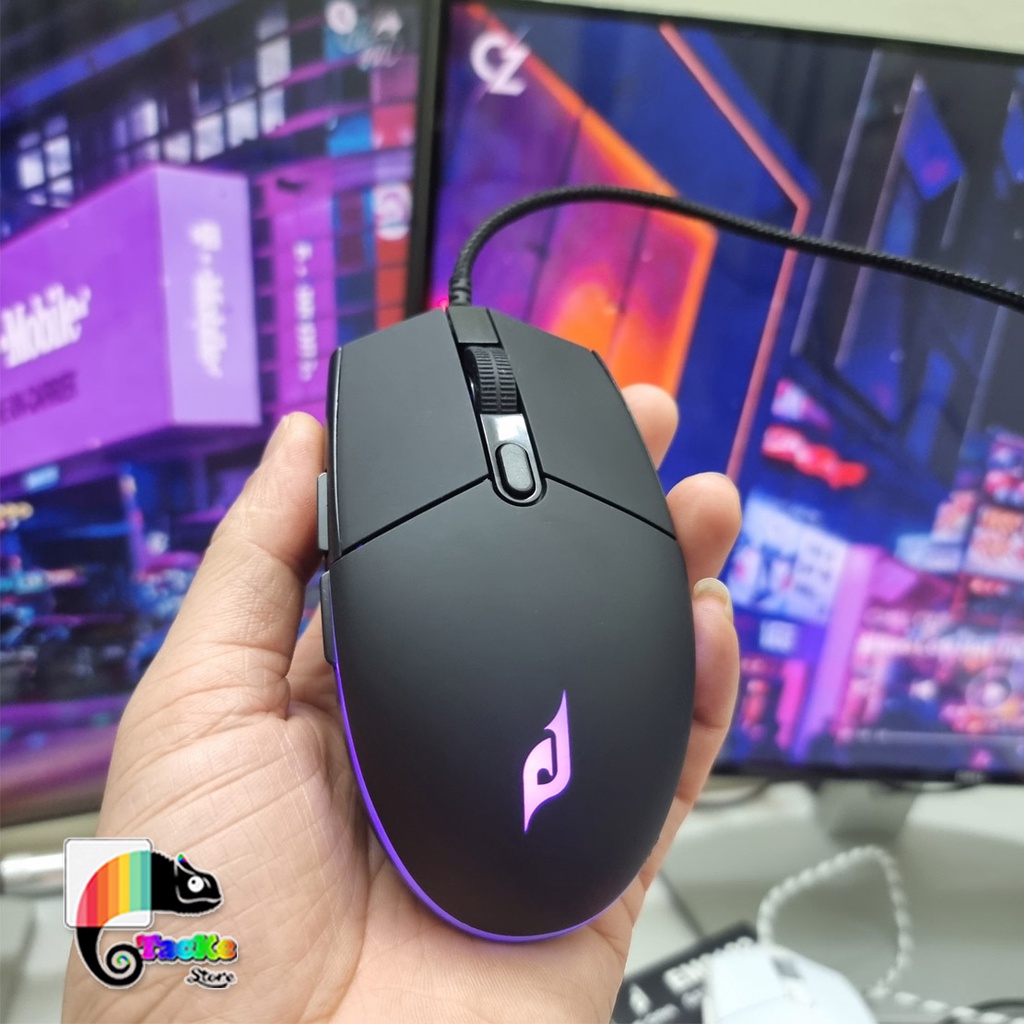 Chuột chơi game E-Dra EM6102 Ver 2, Led RGB Chính hãng, BH 24 Tháng Toàn Quốc - Gaming Mouse Edra 6102 RGB Led