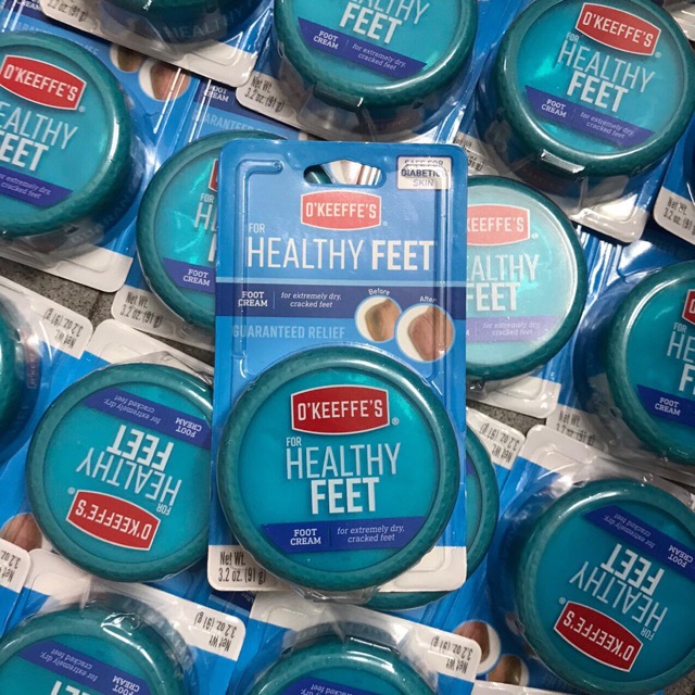 KEM DƯỠNG/ TRỊ NỨT KHÔ GÓT CHÂN / TAY O'Keeffe's for Healthy Feet Foot OR HAND Cream, 2.7 oz- 76gram TỪ MỸ