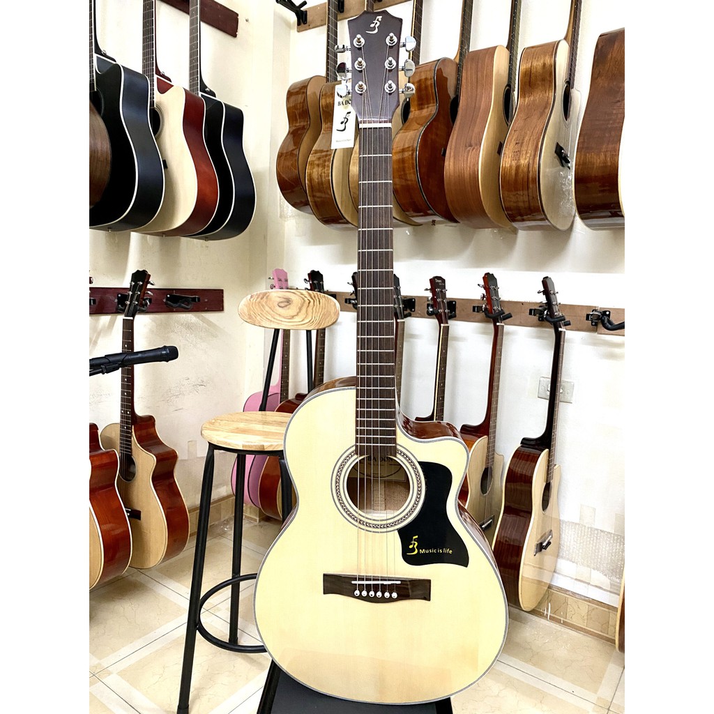 Guitar Ba Đờn J150 – Tiếng Hay + Dáng A cầm gọn – Anh em Guitar Ba Đờn D200 – Đối thủ đáng gờm Rosen