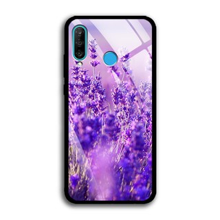 [FREESHIP ĐƠN 50K] Ốp lưng Huawei P30 Lite - 03056 7783 LAVENDER03 - mặt Kính