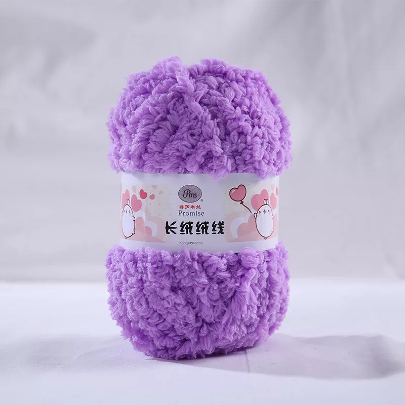 Len Bông Xù Bảng Màu 2