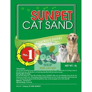 CÁT VỆ SINH CHO MÈO THẾ HỆ MỚI SUNPET