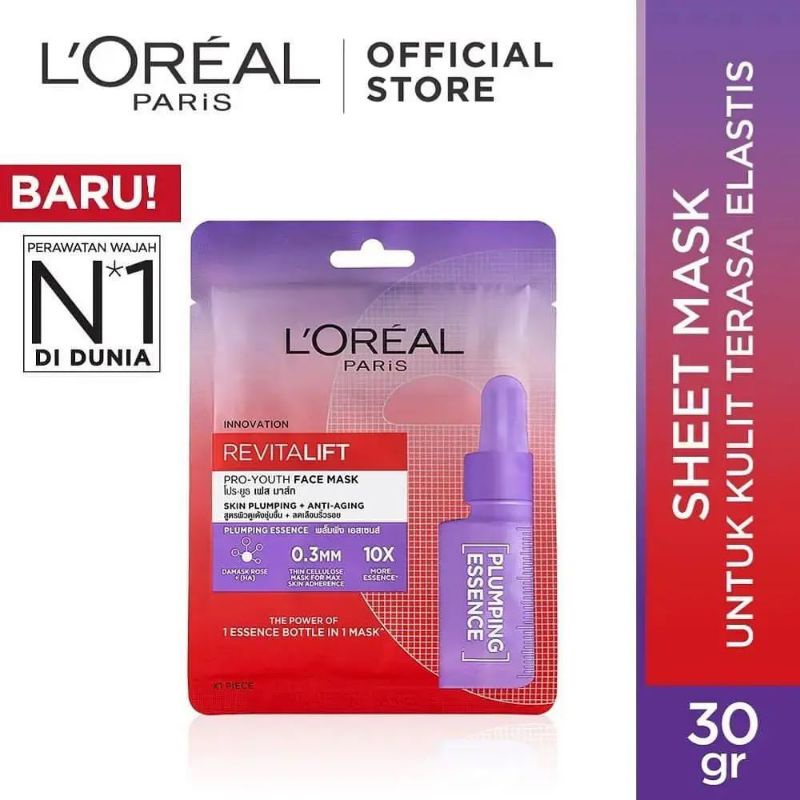 Mặt nạ Serum dưỡng da Loreal Paris Revitalift Pro-Youth