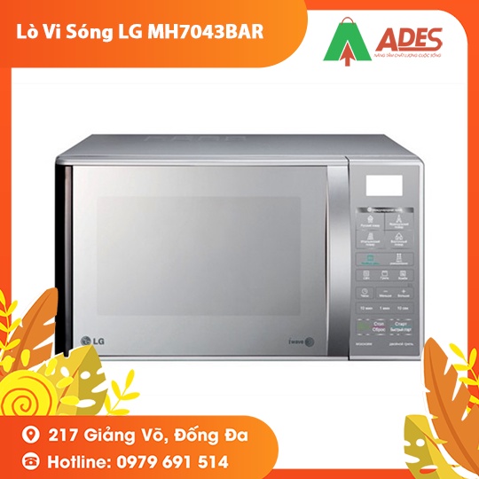 [Mã 154ELSALE2 giảm 7% đơn 300K] Lò Vi Sóng LG MH7043BAR - Bảo hành Chính hãng