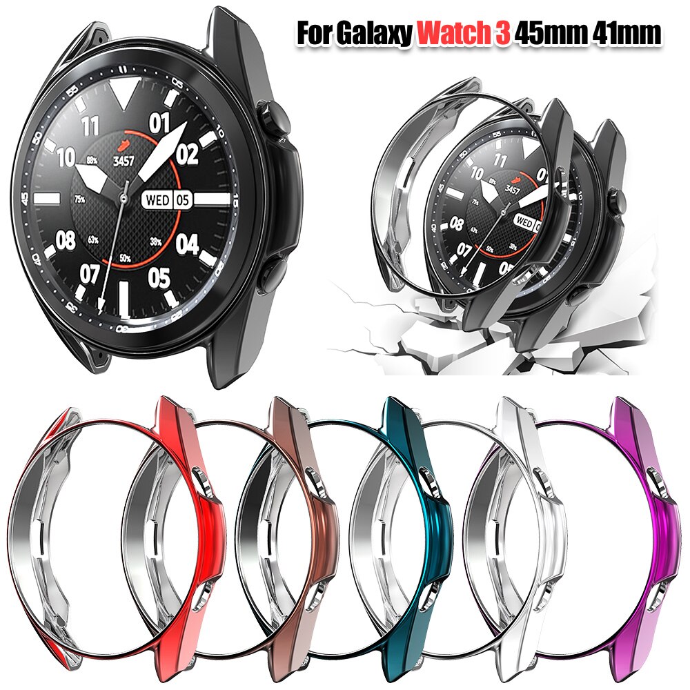Ốp Bảo Vệ Mặt Đồng Hồ Thông Minh Samsung Galaxy Watch 3 Band / 45mm / 41mm / Active 3