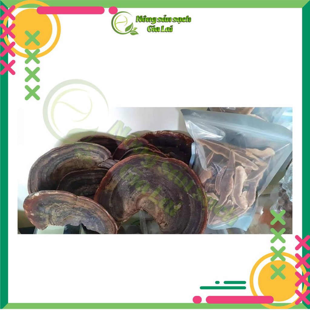 Nấm linh chi rừng xắt lát (thái lát) và nguyên miếng chuẩn rừng, lợi tiểu, bổ gan, điều hòa huyết áp | BigBuy360 - bigbuy360.vn