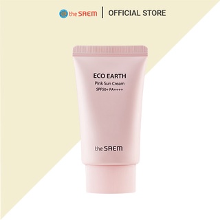 [Not For Sale] Kem Chống Nắng Nâng Tone, Kiềm Dầu Sắc Hồng the SAEM Eco Earth Pink Sun Cream 50g - M3