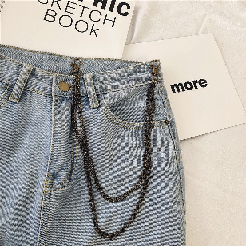 Chuỗi Dây Xích Đồng Màu Đồng 22550 Trang Trí Quần Phong Cách Hip Hop Cổ Điển Cho Nam Nữ