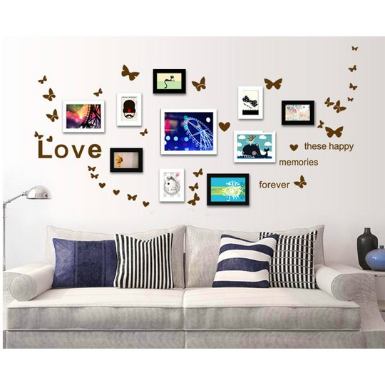 Decal dán tường chữ Love trang trí phòng ngủ, phòng cưới