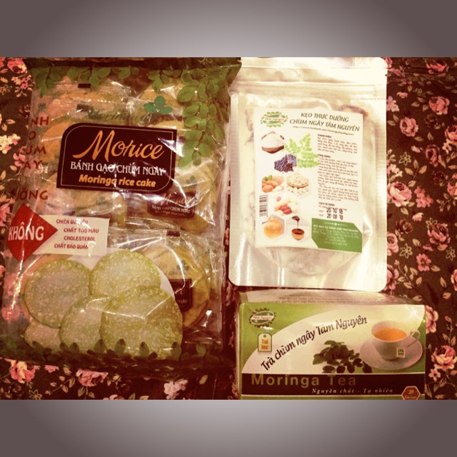 Combo trà kẹo bánh chùm ngây