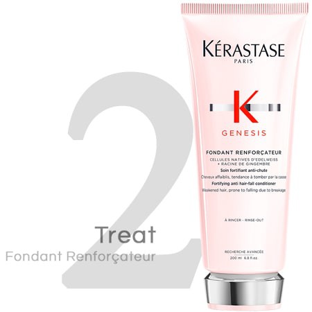 Bộ dầu gội xả chống rụng tóc Kerastase Genesis Bain Nutri-Fortifiant - Tóc khô yếu