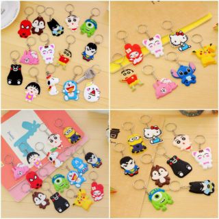 Combo 5 Móc Khóa Dẻo Cute