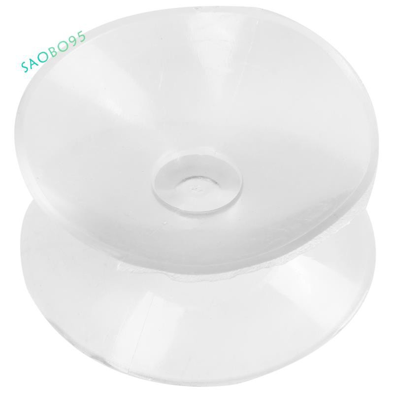 10 Pcs Double Sided Suction Cup - Sucker Pads for Glass, Plastic - 30Mm Width
