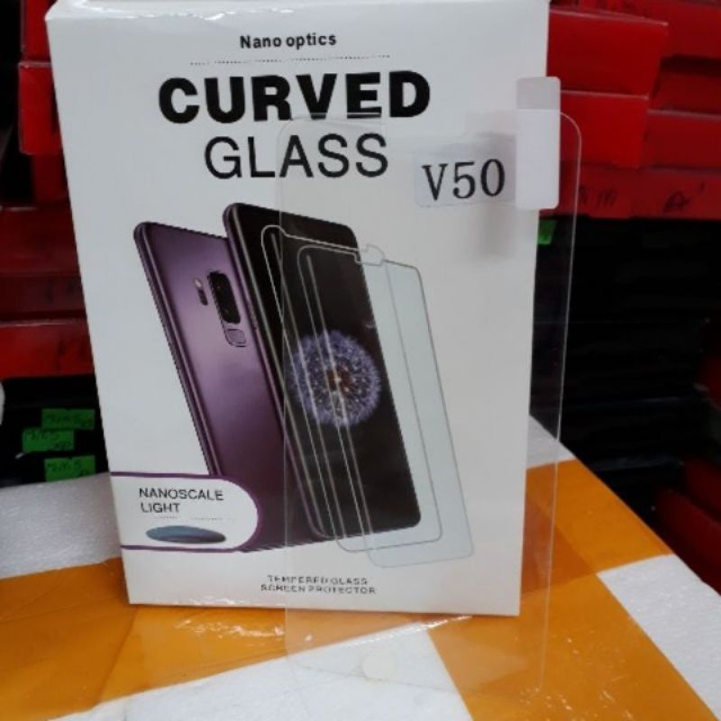 Kính cường lực Full keo UV cho LG V50 siêu chống vỡ