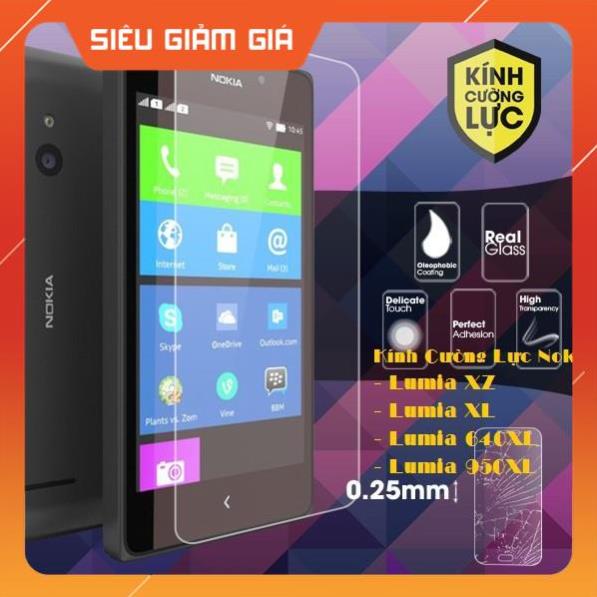 Kính Cường Lực Nokia Lumia XZ- Lumia XL- Lumia 640XL- Lumia 950XL.