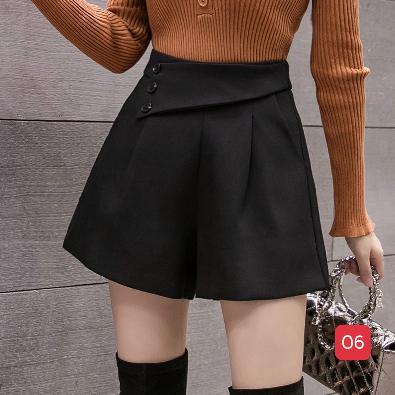 Quần Short Tuyết Mưa Nữ 💖FREESHIP💖 Quần Đùi Nữ Lưng Cao - Sọt Đẹp Từng Xen Ti Mét Lady Fashion - QSTMNU6