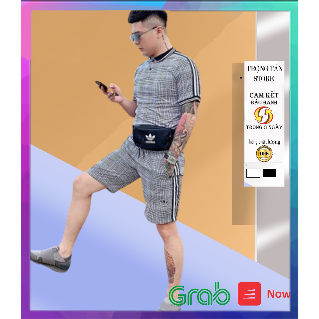 Bộ Hè Nam, Bộ Thể Thao Nam Chất Liệu Thun Lanh Co Dan 4 chiều Mã Sản Phẩm - BN256 - TrongTanFashion