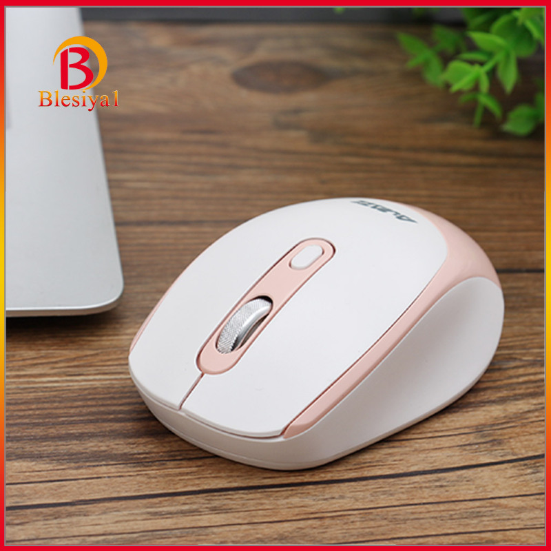 (Không Dây) Chuột Quang Học Không Dây 2.4g Màu Hồng Cho Máy Tính | BigBuy360 - bigbuy360.vn