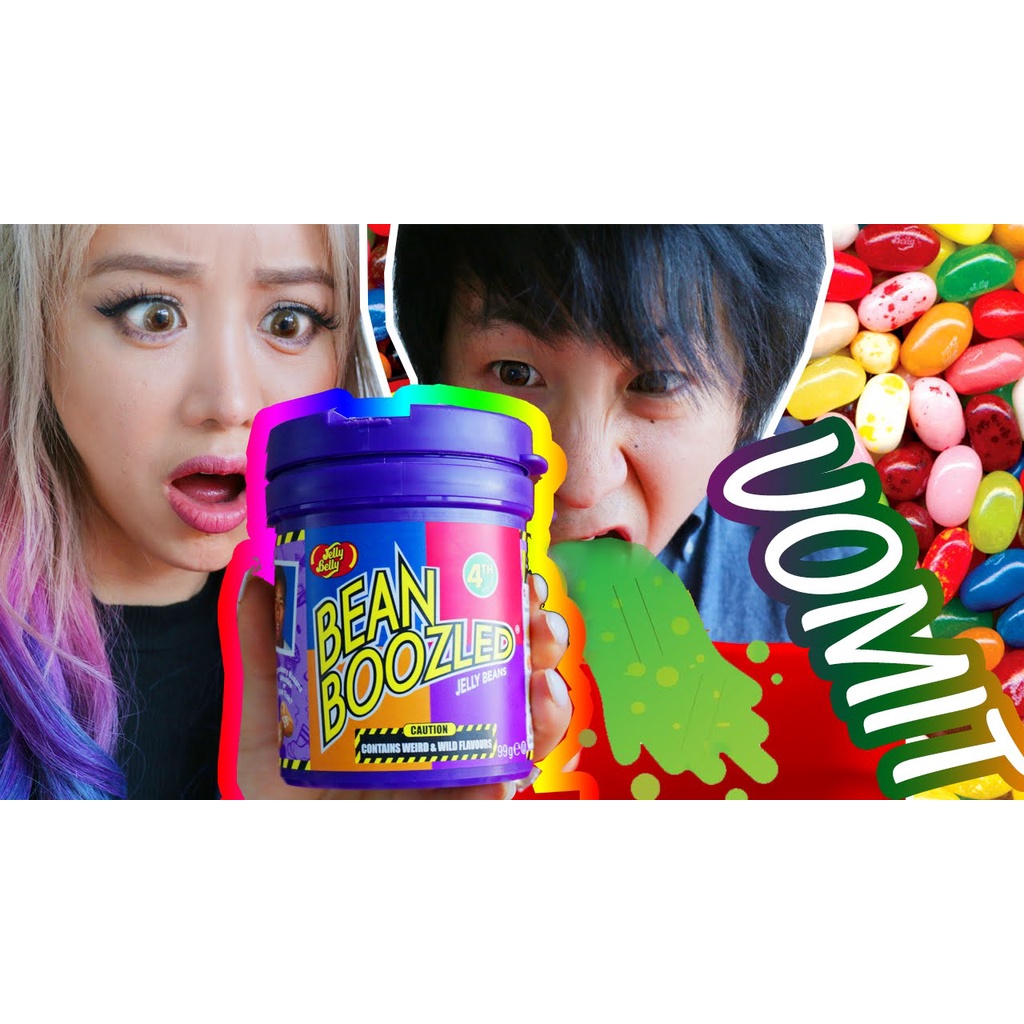 [Mã 253FMCGSALE giảm 8% đơn 500K] Kẹo thối Bean Boozled Hộp May Rủi 100G hàng chính hãng Mỹ