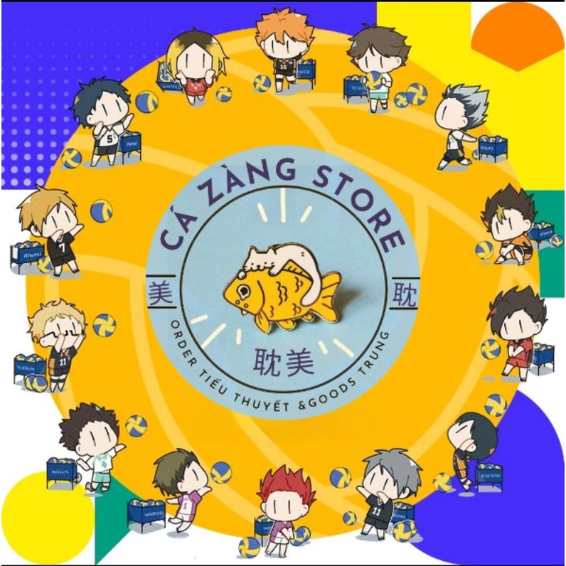 Standee mini các nhân vật Haikyuu