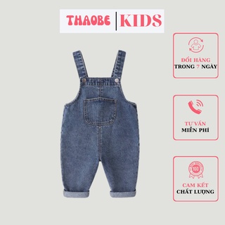 Yếm Bò bé trai bé gái, Yếm Quần bò cho bé cân nặng từ 7-32kg Thời Trang Trẻ Em THAOBEKIDS