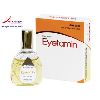 Nhỏ dưỡng mắt Eyetamin CT BidiPhar lọ 10ml