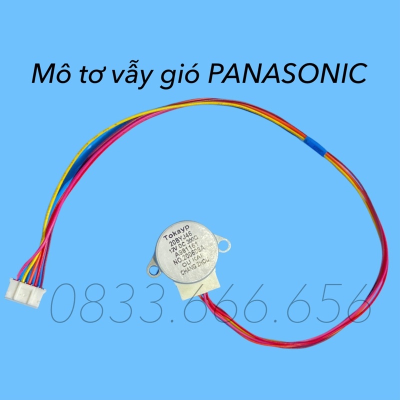 [Mã ELHA22 giảm 5% đơn 300K] Mô tơ vẫy gió điều hoà Panasonic 9000/ 12000 BTU - Mô tơ máy lạnh Panasonic