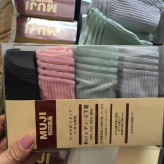 Sét 4c quần lót Muji xuất Nhật