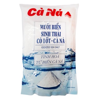 Muối biển sinh thái cà ná chứa i ốt gói 500g