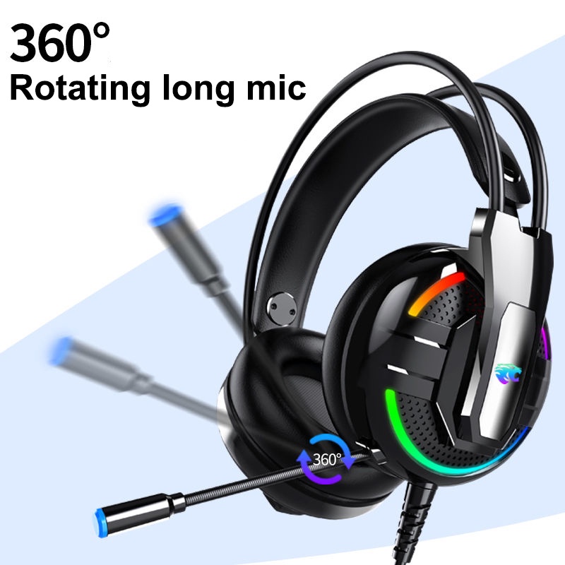 Tai nghe chụp tai chơi game có dây có mic kèm dây và đèn led cho điện thoại/ máy tính/ PC/ PS4 phone tai ngje cụp tai gameming cao cấp nam