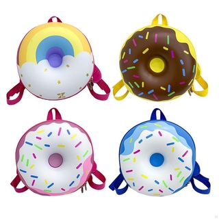 Túi đi học mẫu giáo Trẻ em Ba lô bánh rán dễ thương Phiên bản Hàn Quốc Ba lô đi học tiểu học phù hợp thời trang [IU Bay Baby House]