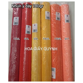 GIẤY NHÚN Ý DÀY 180G -50cmx2.5m/ 50x50xm