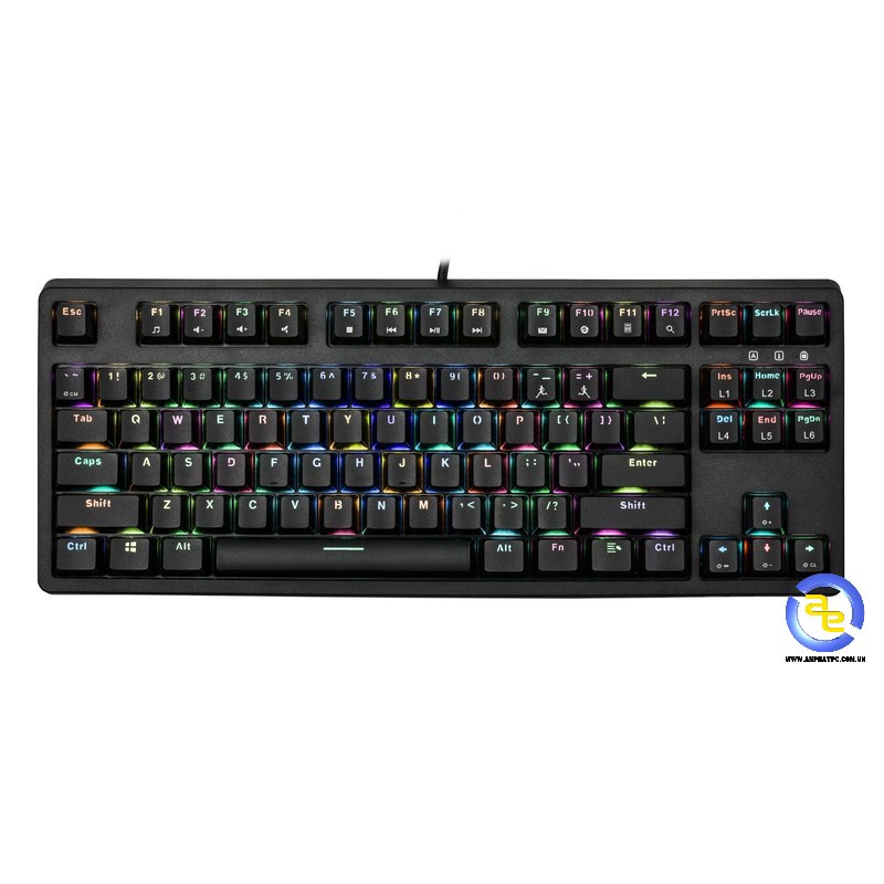 Bàn phím cơ E-Dra EK387 RGB E-DRA Switch version 2022 - Bảo hành 2 năm chính hãng
