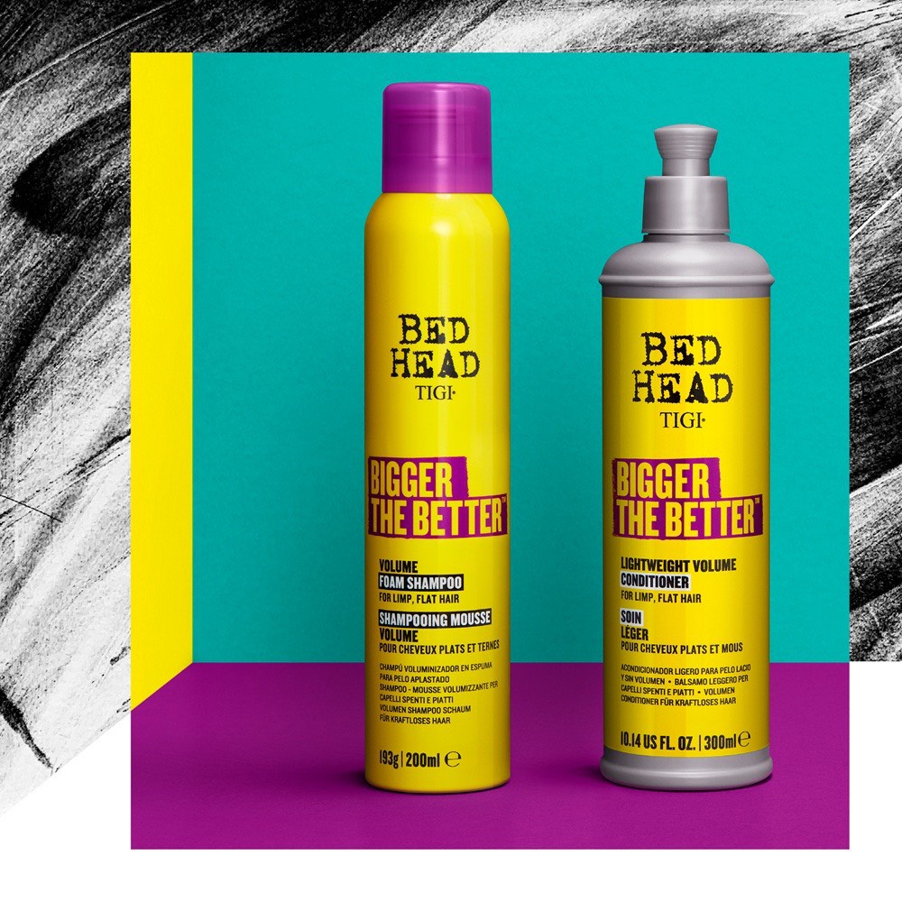 Dầu gội xả tạo phồng Tigi Bed Head Bigger The Better Volume 200 + 300ML