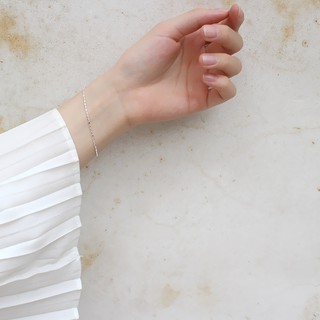 LẮC TAY ĐỐT TRÚC BẠC