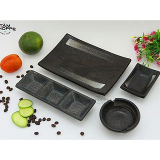 Dĩa gốm chén nước chấm gốm giả cổ cao cấp số 41 TTTM