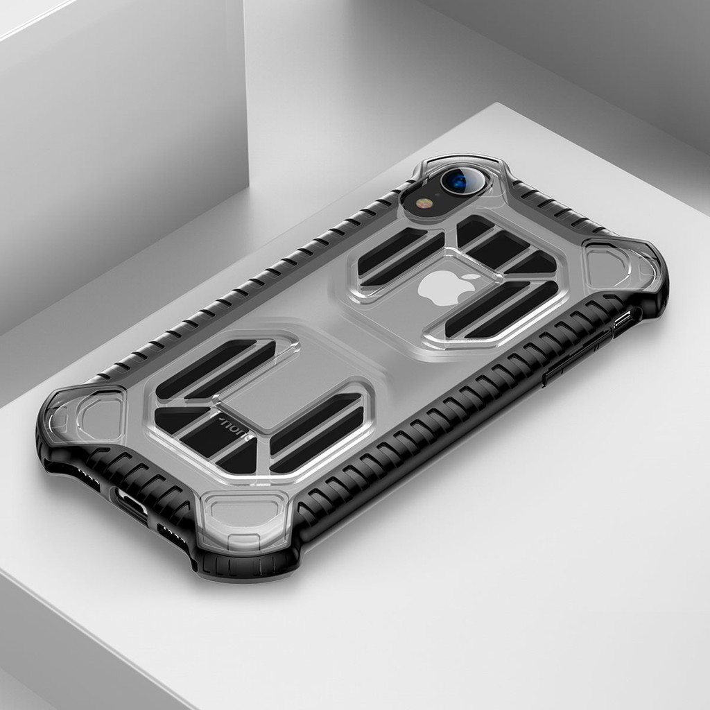 Ốp lưng tản nhiệt, chống sốc chuẩn quân đội Baseus Cold front cooling Case cho iPhone XS/ XR/ XS Max